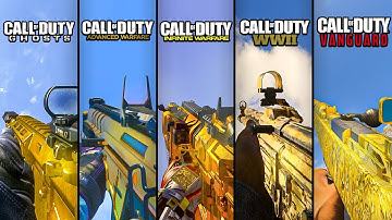 Unlocking the most FORGOTTEN  GOLD CAMOS in COD History...
