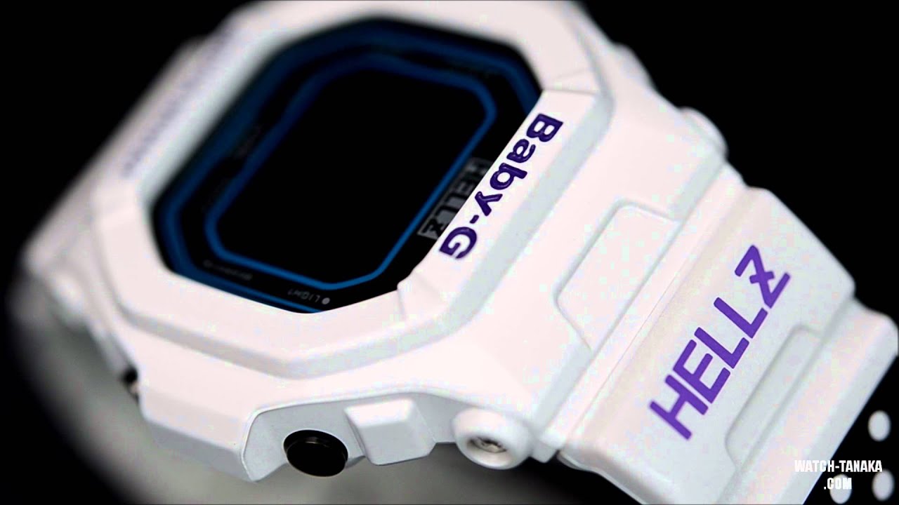 CASIO Baby-G HELLZ BG-5600HZ-7JR - YouTube