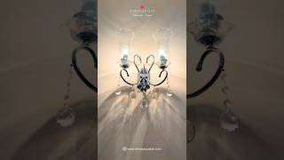 Elegant Wall Lamp Design Ideas | Crystal Glass Lighting for a Cozy &amp; Luxurious Home
