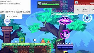 geometry dash  WOW SO COOL  IN SCHOO, RN MIGHT SWITCH tabs screenshot 2