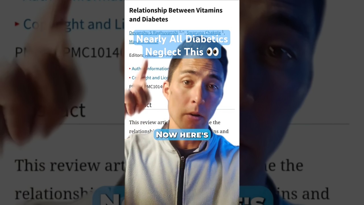 19 Nutrient Deficiencies Worsening Your Diabetes