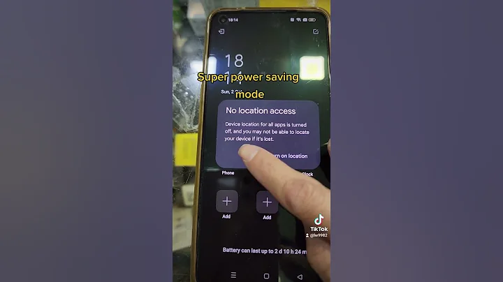 How to off super power saving mode on oppo phone?