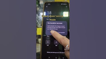 How to off super power saving mode on oppo phone?