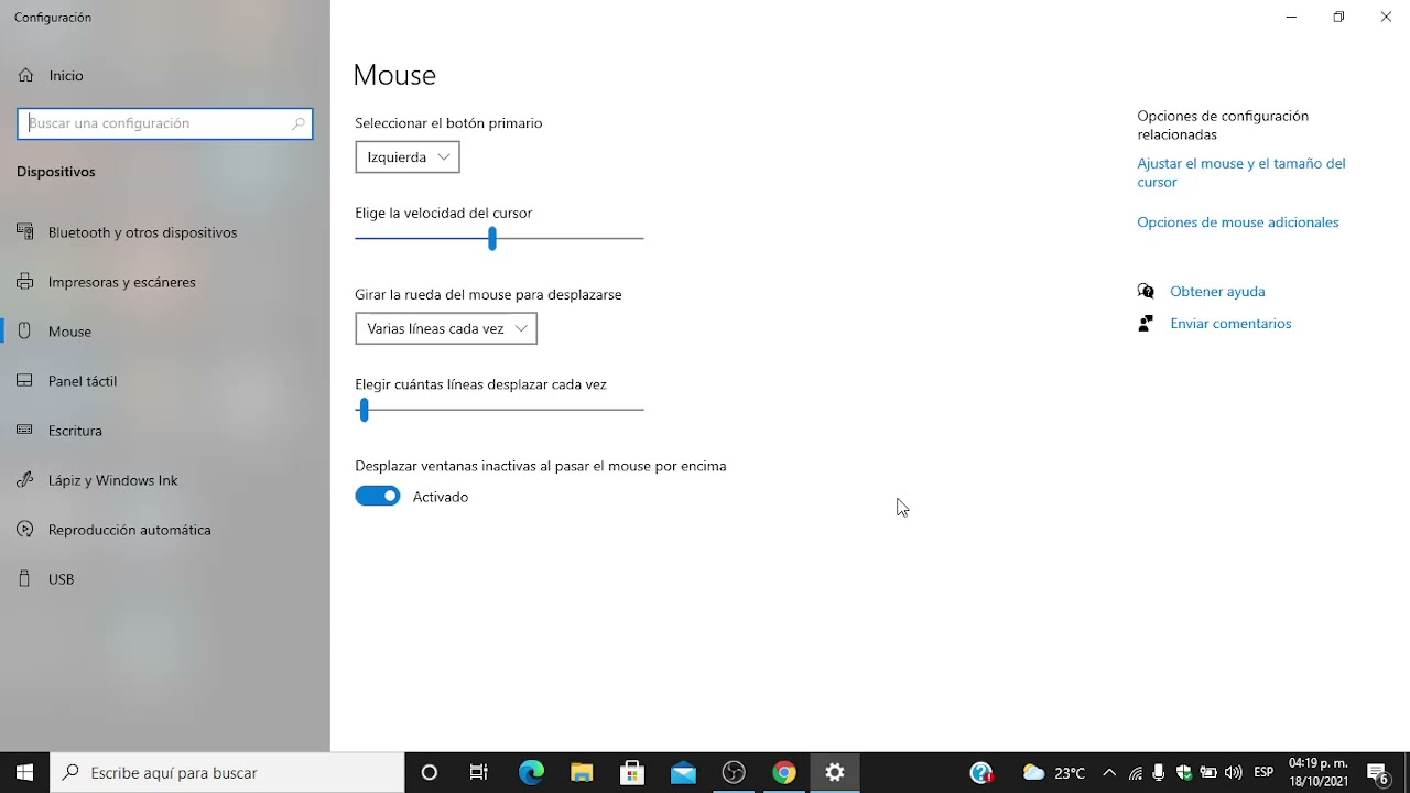 Activar el touchpad de tu laptop - YouTube
