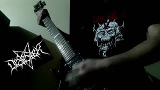 Desaster - Profanation (Guitar Cover)