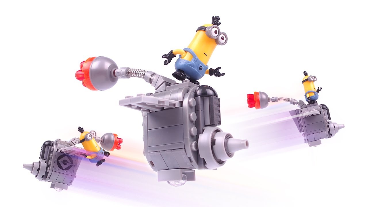 Minions Shrunken Ship By Mega Construx Despicable Me Unboxing Magic Speed Build Youtube