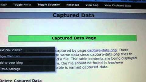 Mutillidae sql errors from Metasploitable2
