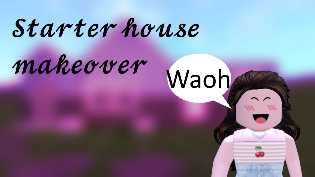 I renovated the STARTER HOUSE in BLOXBURG (gone weird) | ROBLOX