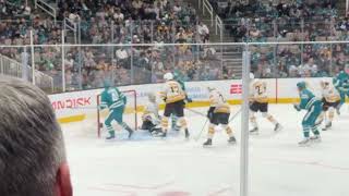 Information will signaled mack to pass it to ivar | #sanjosesharks #willsmith #macklincelebrini #ivarstenberg Update