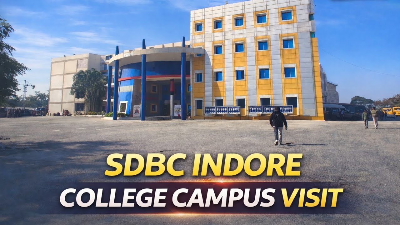 Inside SDBC Indore 🎓 | Complete Campus Visit | Placement Vlog Part 3 ...
