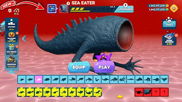 New Shark Game Sea Eater Playable In Hungry Shark Evolution - Hungry Shark Evolution All Sharks