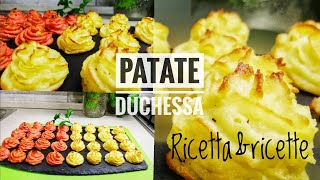 Patate Duchessa o Noisette di Patate - Ricetta Originale