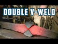 Forge welding with Filip Ponseele: The double V-weld (2020)