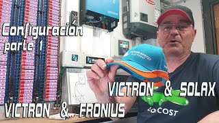 Configuración Victron &amp; Fronius - Victron &amp; Solax - parte 1 - Frequency Shifting Vs.  MODBUS