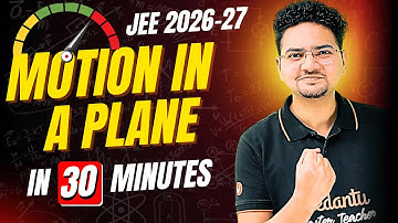 Motion in a Plane in 30 Minutes | Class 11 Physics | JEE 2026 | Abdul Sir
