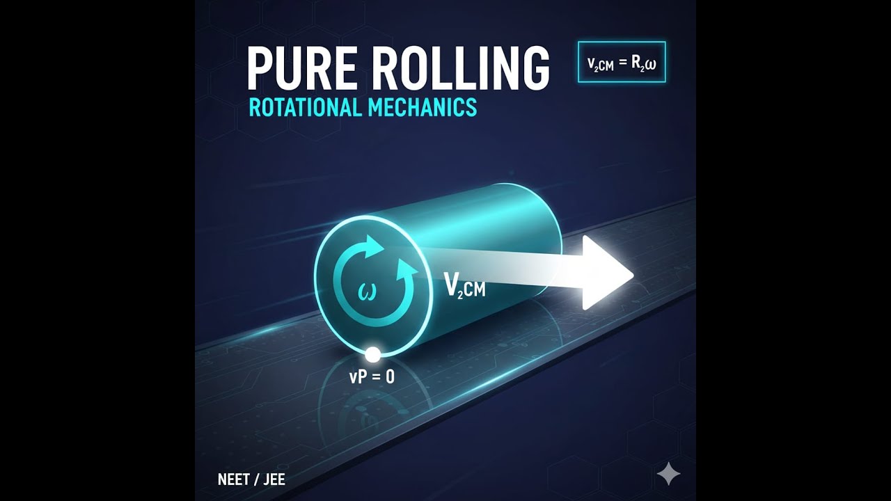 Rotation motion + pure rolling