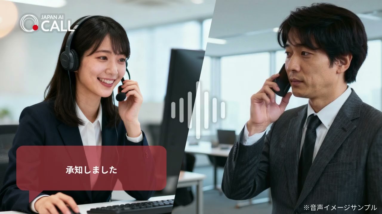 JAPAN AI、架電業務を自動化するAIオペレーター「JAPAN AI CALL」の