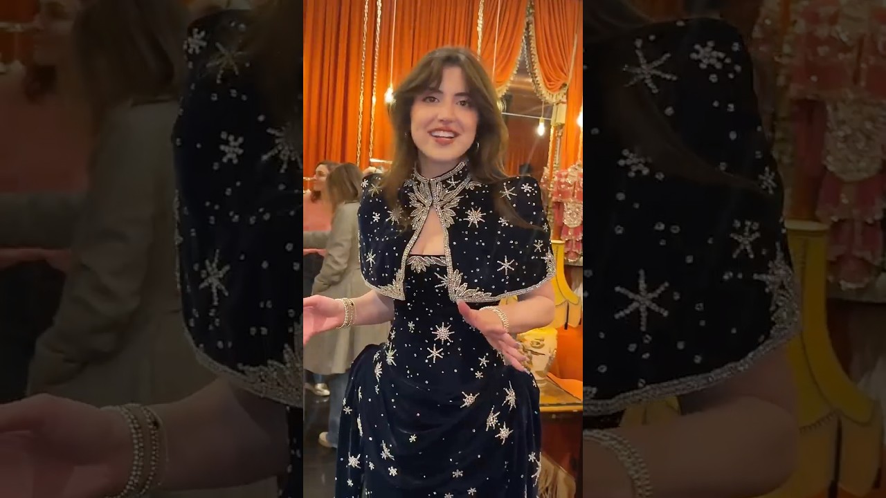 Visiting the most INSANE dress store: