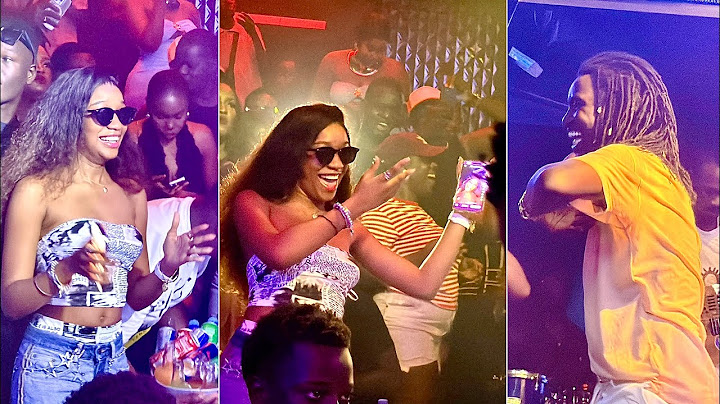 Kine ndiaye rose totch na soirée wally seck bi au vogue et le fait danser comme un fou