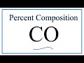 Percent Composition of Carbon Monoxide