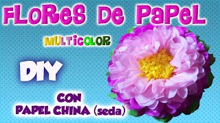 FLORES DE PAPEL CHINA 🌸Combinadas🌸 