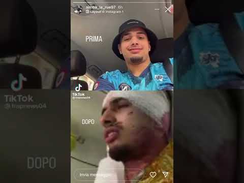 SAMIR ACCOLTELLATO DA SIMBA LA RUE