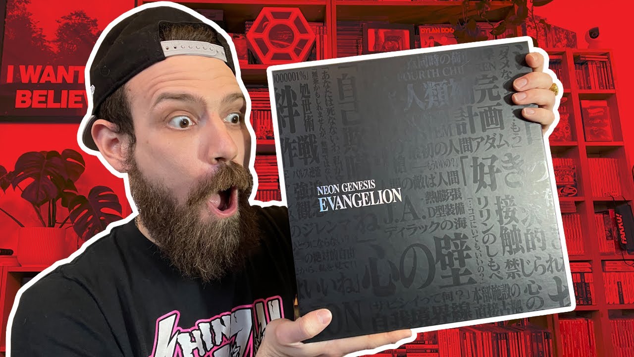 UNBOXING NEON GENESIS EVANGELION ULTIMATE EDITION BOX SET BLURAY