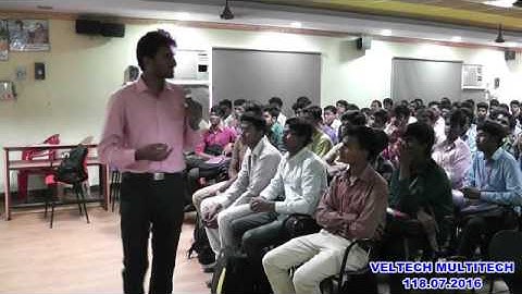 VELTECH MULTITECH DEPT OF MECHANICAL ONE DAY SEMINAR 18.07.2016