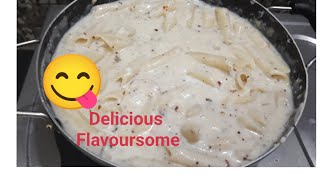 White sauce chicken pasta recipe|| cheesy  n creamy pasta recipe || restaurants style pasta recipe.