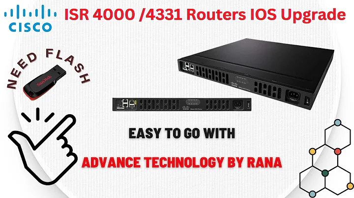 Firmware Upgrade for Cisco ISR 4000 Series / 4331 Router | Simple to Perform upgrade😎👍😎