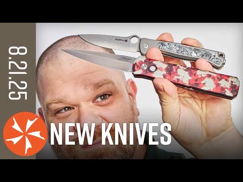 All the Pretty Colors - New Knives August 21st, 2025 at KnifeCenter