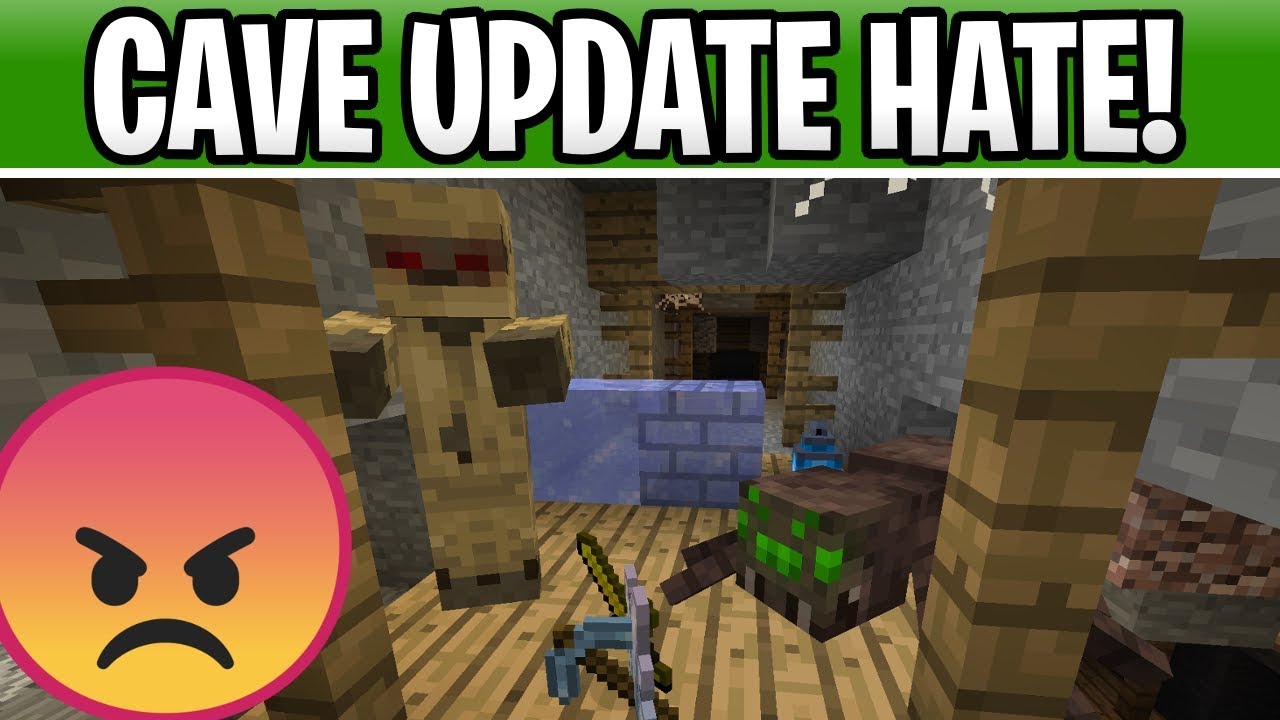 Minecraft Cave Update Backlash! Hate & Toxicity From The Community! - YouTube