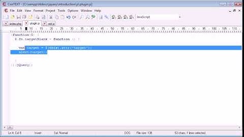 jQuery Tutorial   119   Creating a basic plugin