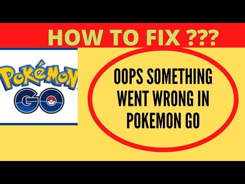 How To Fix Pokemon Go Apps Oops Something Went Wrong Error Please Try Again Later Problem || FING 24
