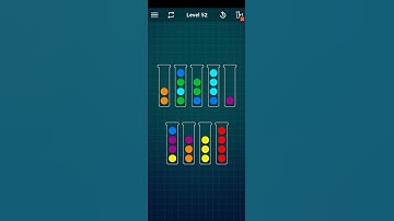 Colour Ball Sort Puzzle level 52