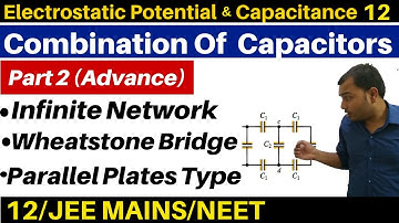 Electrostatic Potential n Capacitance 12 : Combination Of Capacitors -2 Infinite Network & Many more