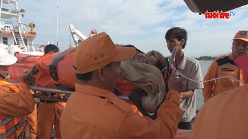 BÀ RỊA – VŨNG TÀU: Đưa thuyền viên Trung Quốc bị đột quỵ về bờ cấp cứu