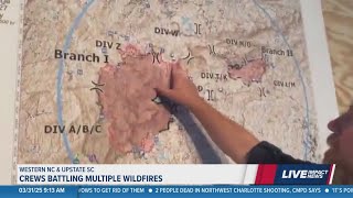 Latest on Table Rock Complex fires in South Carolina