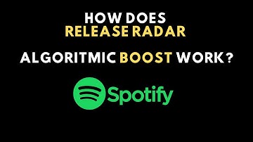 How the release radar algorithmic boost works