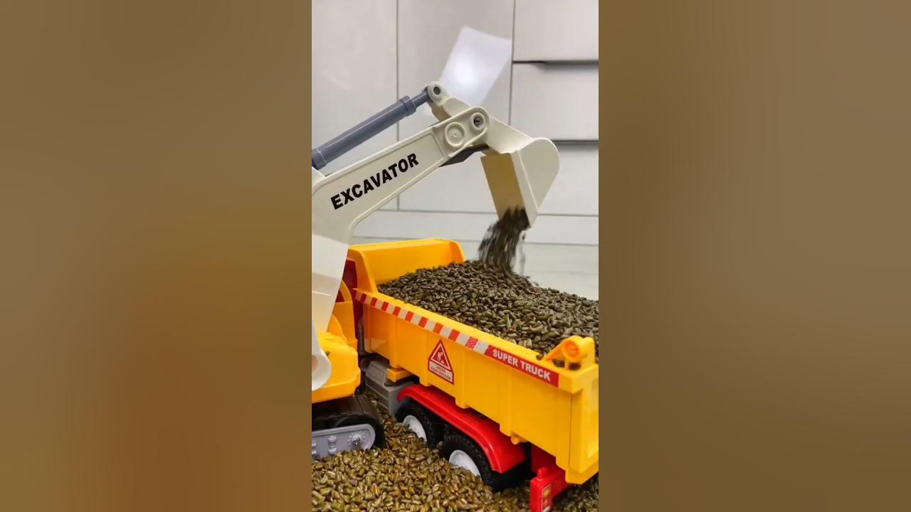 Excavator and truck working #Short #RC Excavator and truck working #Short #RC