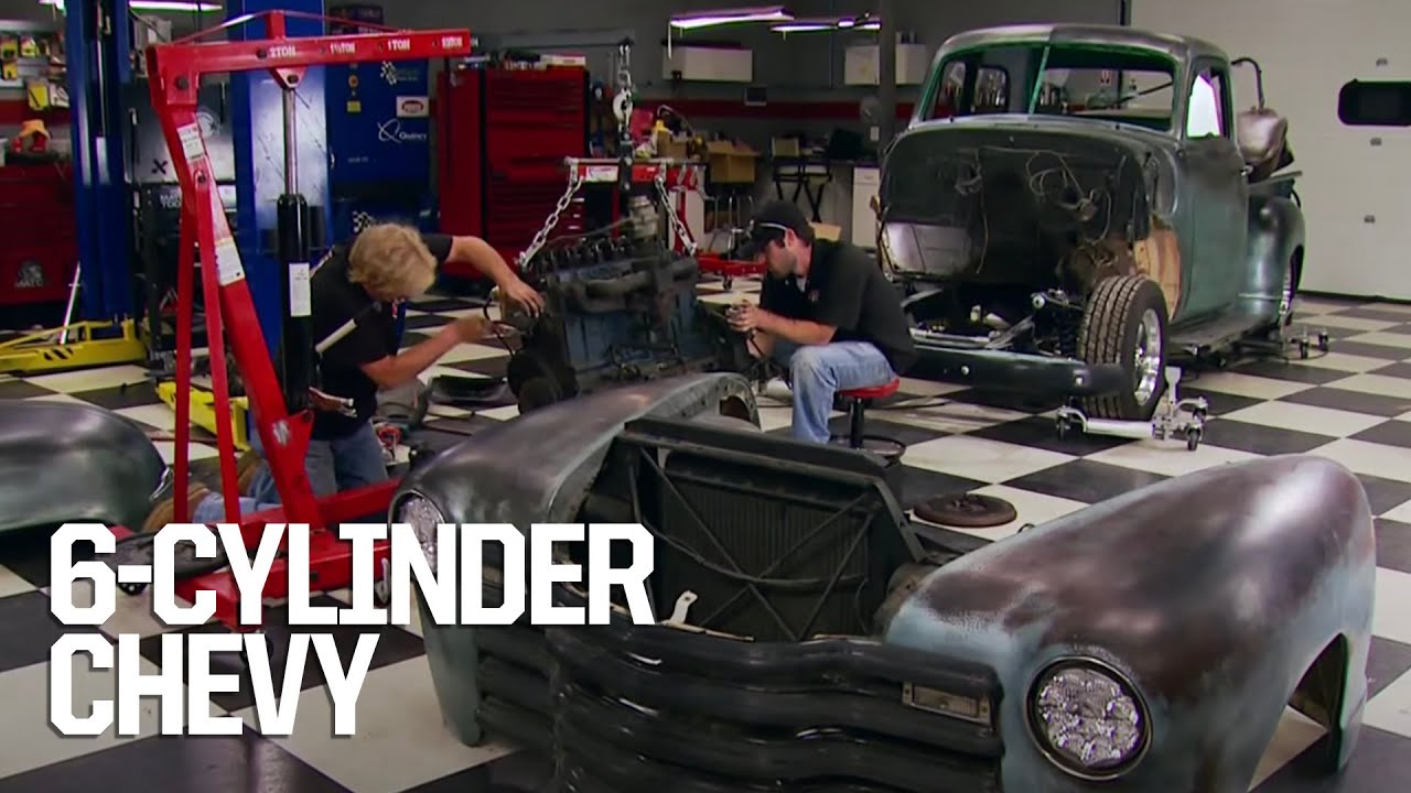 Переделка рядного шестицилиндрового двигателя для пикапа Chevrolet 1949 года — HorsePower S14, E16
