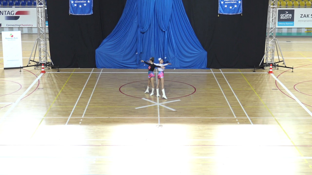 Oliwia Czechowska i Natalia Szablewska - Miraż MP 2017 duo baton