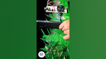Ultrasonic sensor project with buzzer & Arduino #shorts