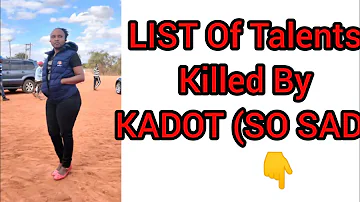EPIS 3"KADOT NZONI SILIKE NGOONI" LIST OF TALENTS KILLED BY KADOT OF MUSYI Fm #kisinga #maima