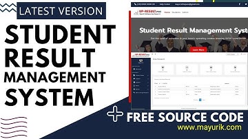 Result management software | Student result management system in php and mysql | free source code