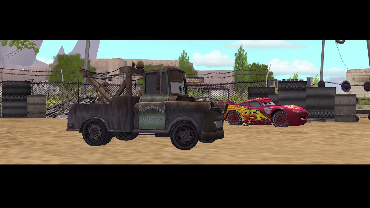 Cars: The Video Game Modding: Tow Mater All Cutscenes