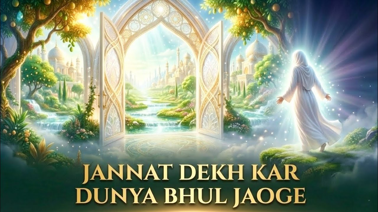 जन्नत के नज़ारे सुनकर दिल ख़ुश हो जाएगा,Jannat Explained in Detail |