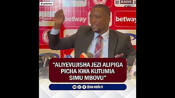 Ahmed Ally Kuhusu Kuvuja Kwa Picha Za Jezi Mpya Za Simba Sc Simba Simbasc Ahmed Viralvideo 