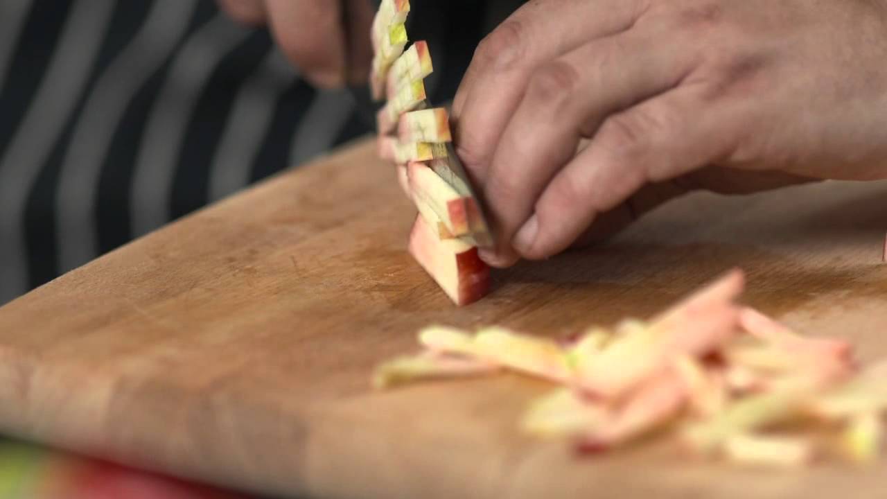 How To - cut fruit and veg into matchsticks | Jamie Oliver
