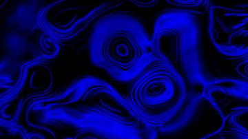 Abstract Black and Blue Wave Pattern | Height Map Footage | 12 hours Royalty Free 4k Background
